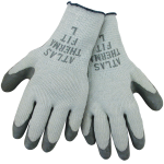NATURAL RUBBER COATED -- COTTON/POLY LINED STRING KNIT SYNTHETIC GLOVES